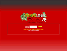 Tablet Screenshot of blood.pimpslord.com